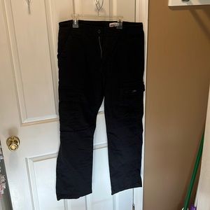 Men’s Wrangler black khaki boot cut